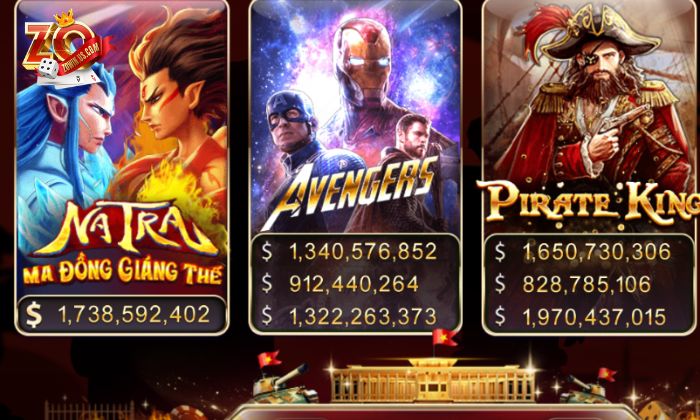 Avengers Zowin – Thế giới game siêu vip dành cho mọi người chơi