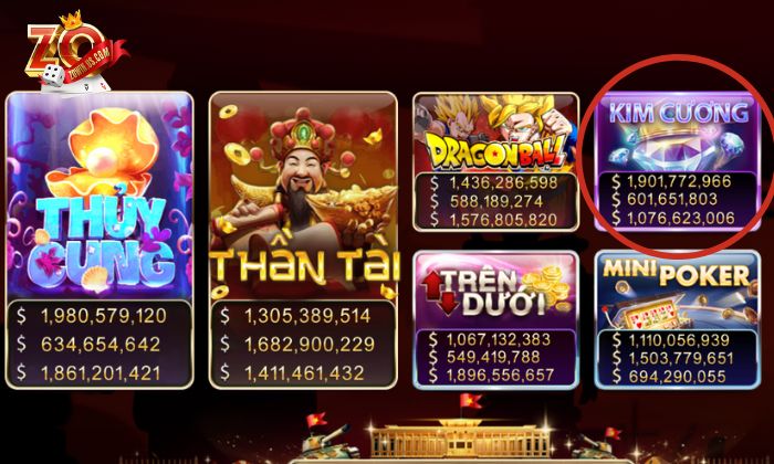 Người chơi hoàn toàn yên tâm khi chơi game Kim cương Zowin