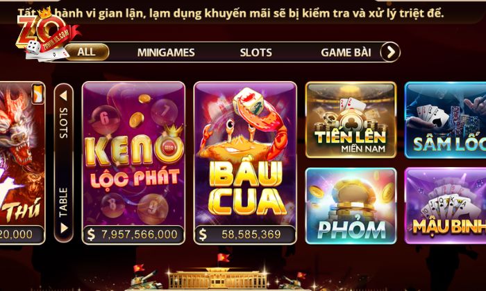 Đôi nét về bầu cua Zowin