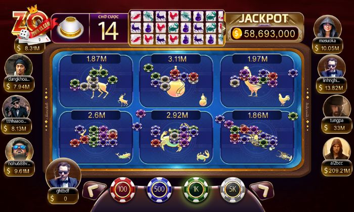 Hướng dẫn chơi bầu cua Zowin chi tiết và dễ hiểu