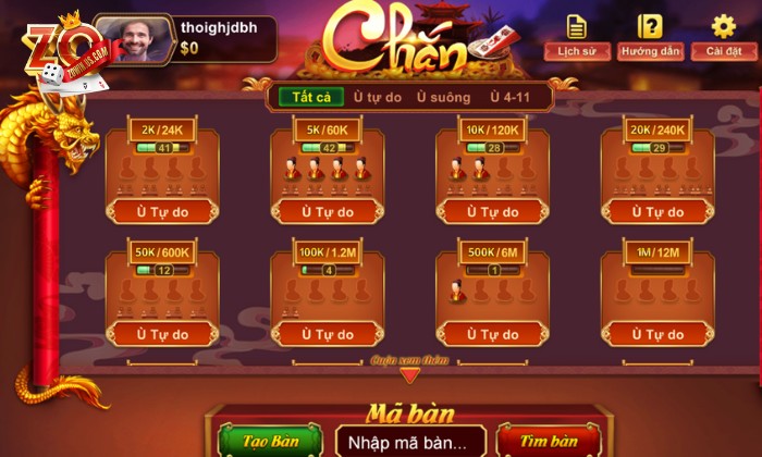 Gia nhập Chắn Zowin săn thưởng