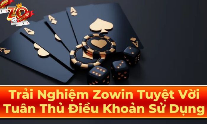 Điều kiện dành cho người chơi khi tham gia Zowin