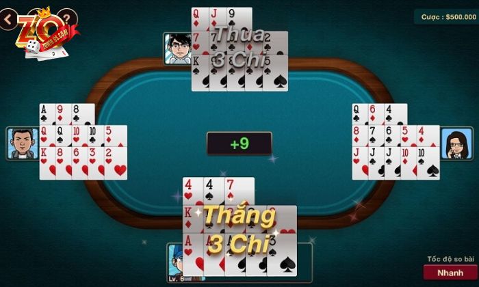 Cách chơi Mậu Binh Zowin