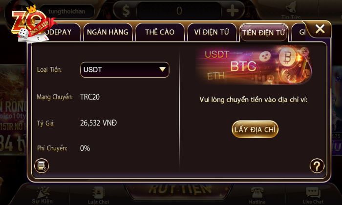 Hãy lưu giao dịch để giải quyết trong quá trình nạp tiền nếu có sai sót