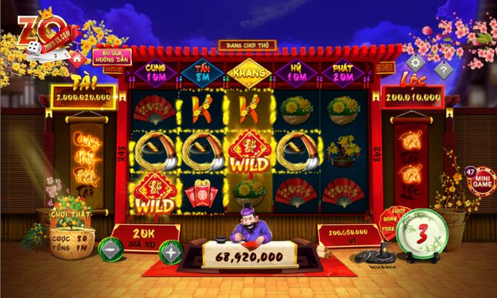 Ông Đồ Zowin có tổng cộng 243 dòng trả thưởng khác nhau