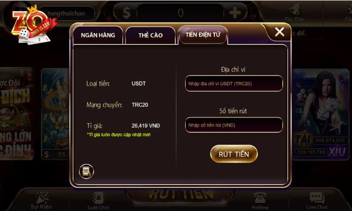 Rút tiền qua thẻ cào được nhiều khách hàng lựa chọn