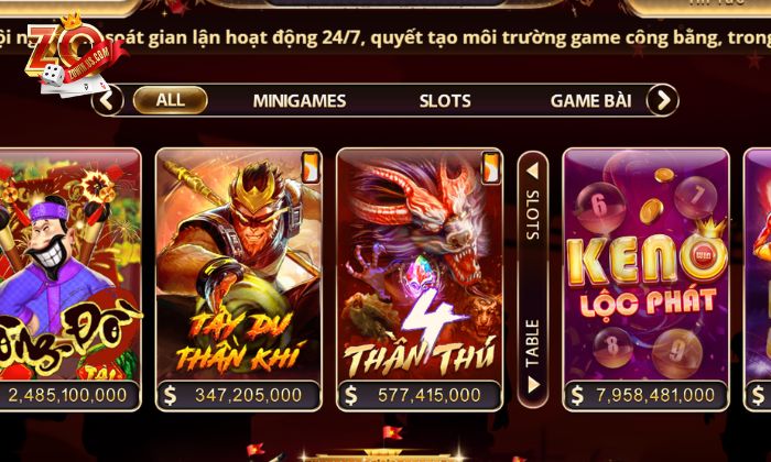 Đôi nét về tựa game đình đám tứ thần thú Zowin