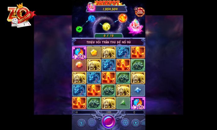 Luật chơi Tứ thần thú Zowin cực kỳ đơn giản và dễ hiểu