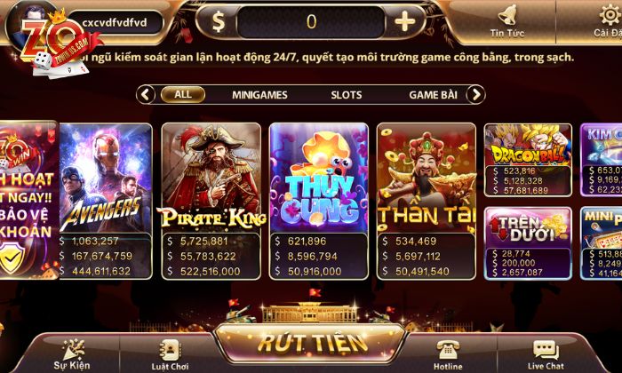 Tìm hiểu đôi nét về tựa game thủy cung Zowin